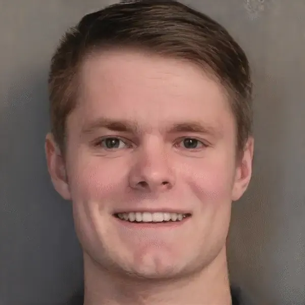An animated morph between generated faces