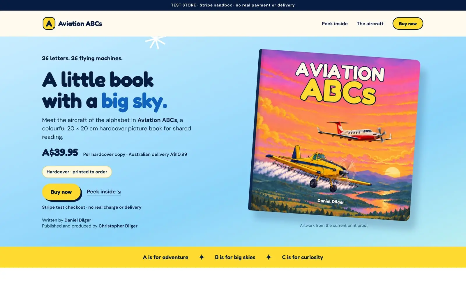 Aviation ABCs storefront