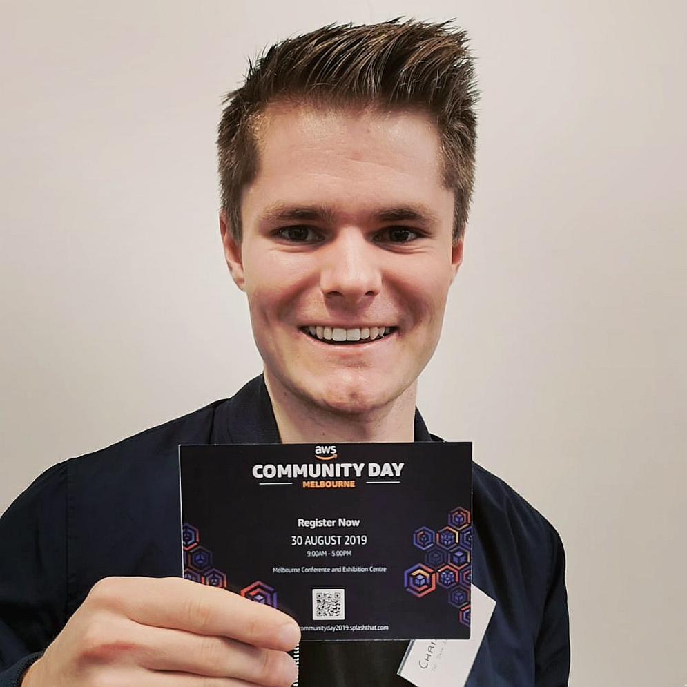 Chris Dilger at AWS Community Day Melbourne